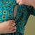 Sky blue aaysa floral printed pure cotton flared maternity maxi dress