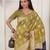 mahendi green color silk blend fabric ceremonial looks partywear saree