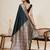 Green color beautiful satin silk fabric traditional woven designer saree