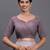 Violet color beautiful woven designer linen cotton saree