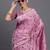 Purple color beautiful woven designer linen cotton saree