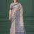 Beige color warli silk fabric warli print graceful ceremonial saree