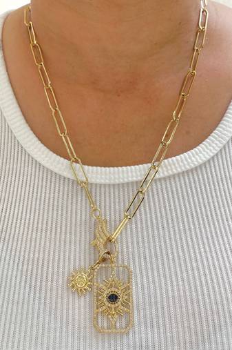 Gold plated necklace