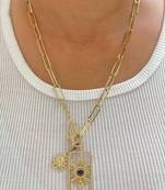 Gold plated necklace