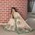 cream color silk blend fabric smart printed saree with woven border