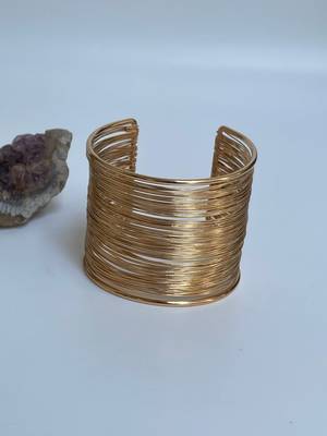Gold plated bangle 3