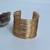 Gold plated bangle