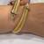 Gold plated cuffs