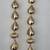 Gold plated dangler earrings