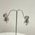 Silver plated stud earrings
