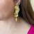 Gold plated earrings