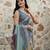 Multy color  cotton shimmer fabric designer printed ethnic girlie saree