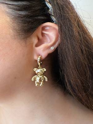 Gold plated earrings 1