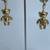 Gold plated earrings