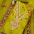 embroidered floral dress material set with dupatta