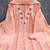 embroidered floral dress material set with dupatta