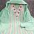 Elegant embroidered floral dress material set with dupatta