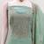 Elegant turquoise embroidered suit – perfect for festive & wedding occasions