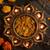 The handicraftian 9 diya plate