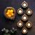 The handicraftian curve  diya set of 12
