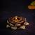 The handicraftian lotus akand jyot