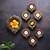 The handicraftian orchid diya set of 12