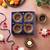 The handicraftian orchid diya set of 12