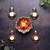 The handicraftian kalash t light set of 4