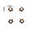 The handicraftian tortoise t light set of 4
