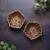 The handicraftian large panchmukhi diya set of 2