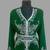 Dark Green color luxurious Handmade Moroccan Kaftan with hijjab
