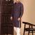Voilet cotton sequins kurta pajama for mens