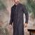 Voilet cotton sequins kurta pajama for mens