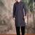 Voilet cotton sequins kurta pajama for mens