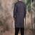 Voilet cotton sequins kurta pajama for mens