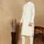 Off white cotton embroidered kurta pajama for mens