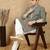 Olive silk embroidered kurta pajama for mens