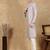 Mauve polysilk sequins kurta pajama for mens