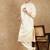 beige silk blend embroidred kurta pajama for mens