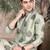 Green silk sequins kurta pajama for mens