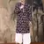 Purple silk embroidred kurta pajama for mens