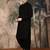 Black cotton chikankari kurta pajama for mens