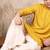Mustard cotton chikankari kurta pajama for mens