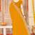Mustard sequin zari embroidered siroski stone work two tone silk saree sari