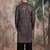 Mulicolor cotton sequins kurta pajama for mens