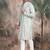 Light green rayon sequins kurta pajama for mens
