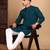Firozi rayon sequins kurta pajama for mens