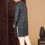 Firozi cotton sequins kurta pajama for mens