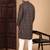 Brown cotton sequins kurta pajama for mens