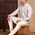 off white cotton sequins kurta pajama for mens